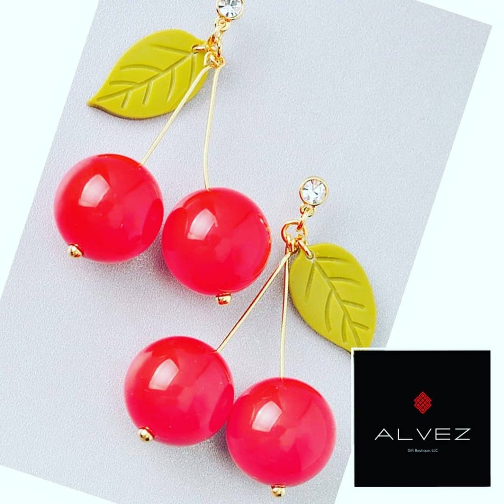 Cherries Earrings